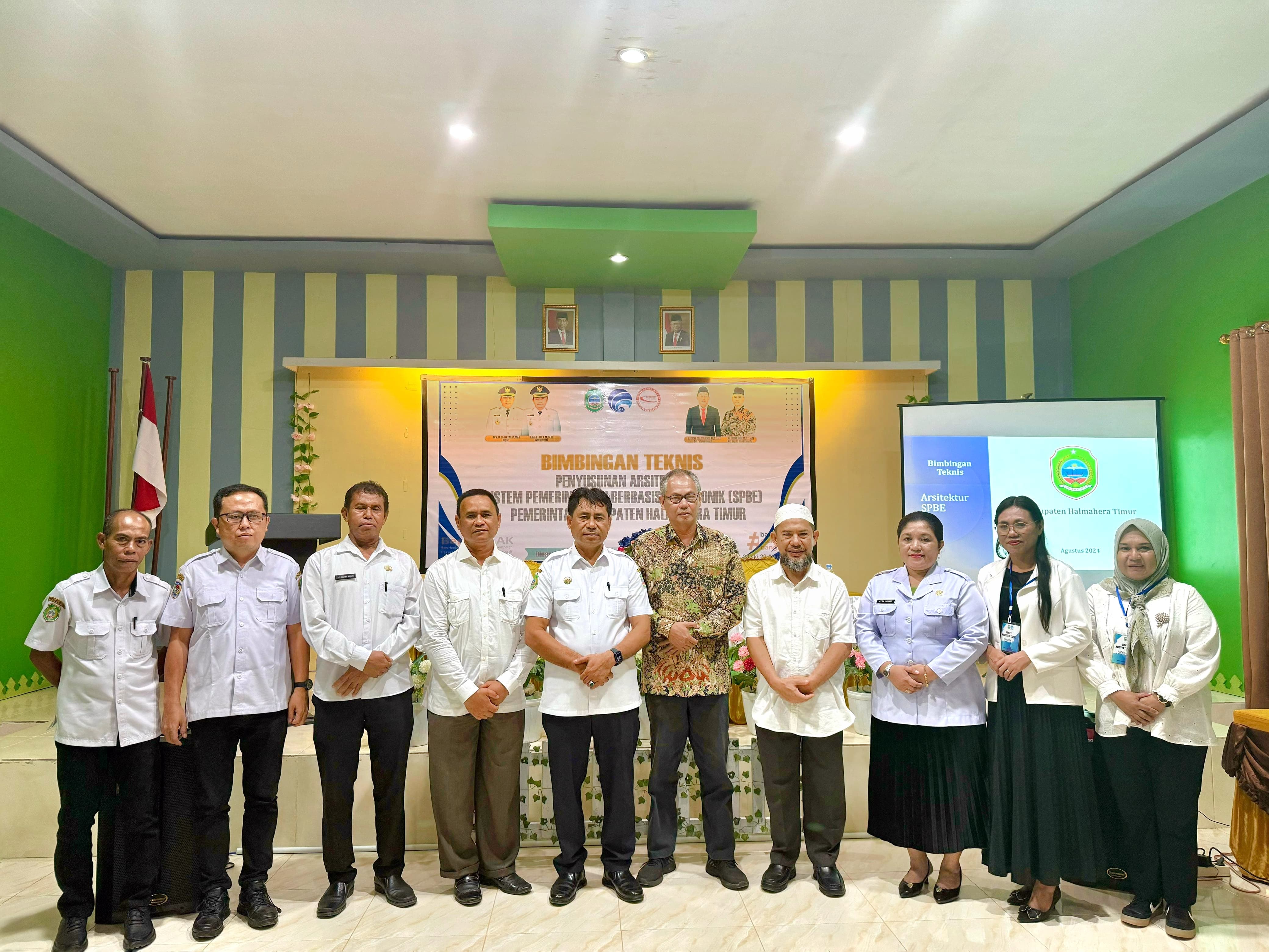 Bimbingan Teknis Arsitektur SPBE Kab.Haltim