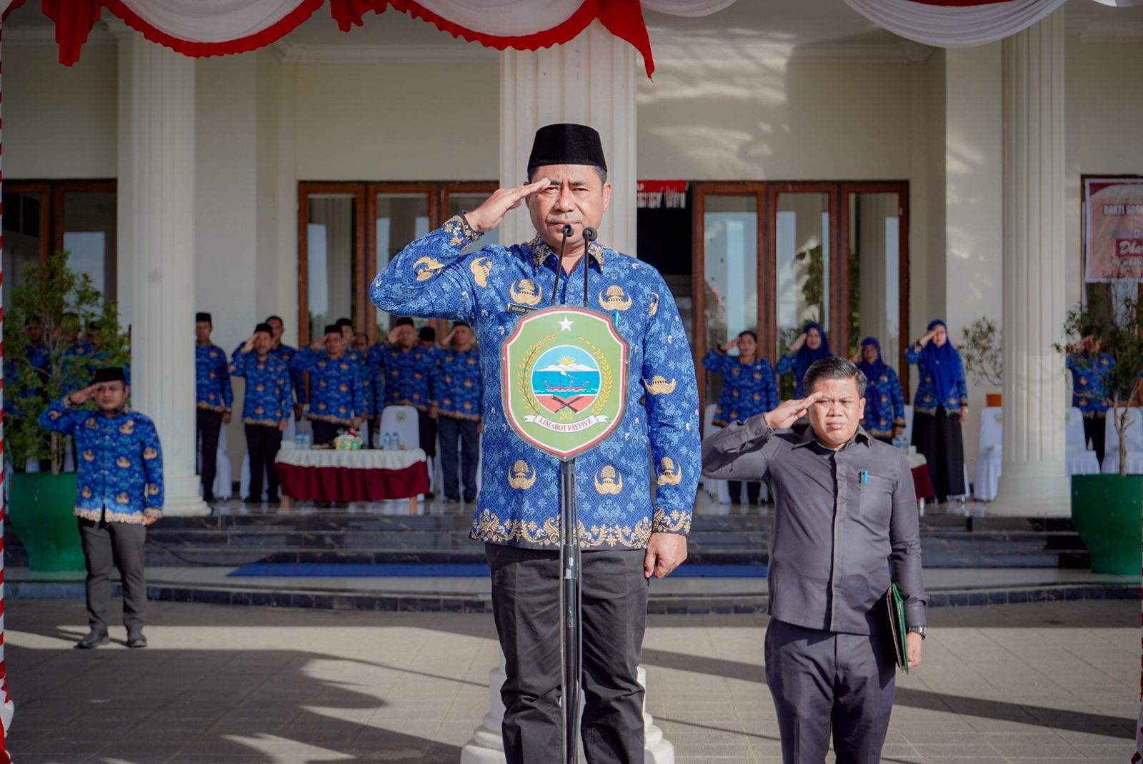 Pemda Halmahera Timur Gelar Upacara Peringati Hari Kesaktian Pancasila